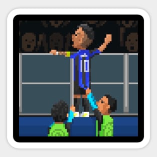 L martinez 8bit Sticker